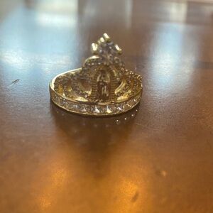 Elegant Gold and Silver Women's Ring